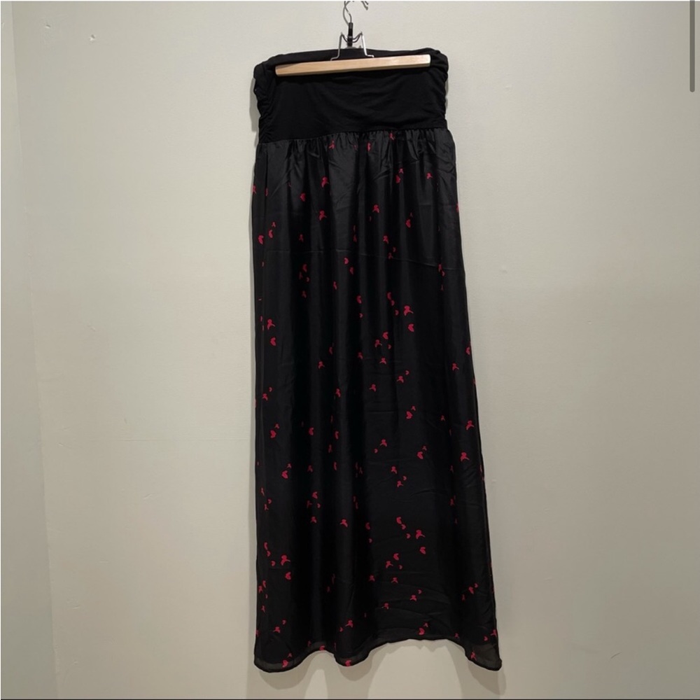ISO Twelfth Street by Cynthia Vincent bird maxi dress